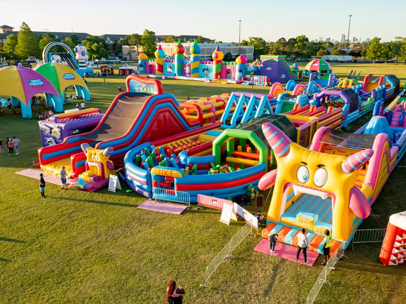 Ποια είναι τα υλικά μουσαμά για φουσκωτά κάστρα;