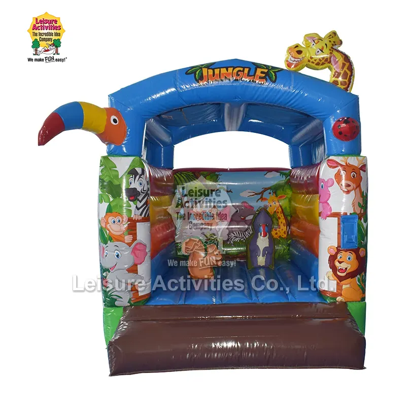 Μίνι φουσκωτό Bouncy Castle Jungle With Roof and the Rise of Themed Play Spaces