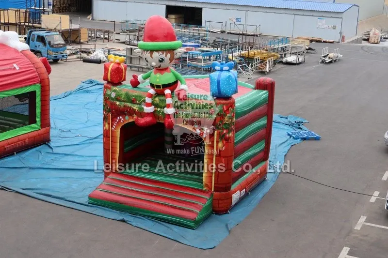 Super Inflatable Bouncy Castles Elf Super Inflatable Bouncy Castles Elf