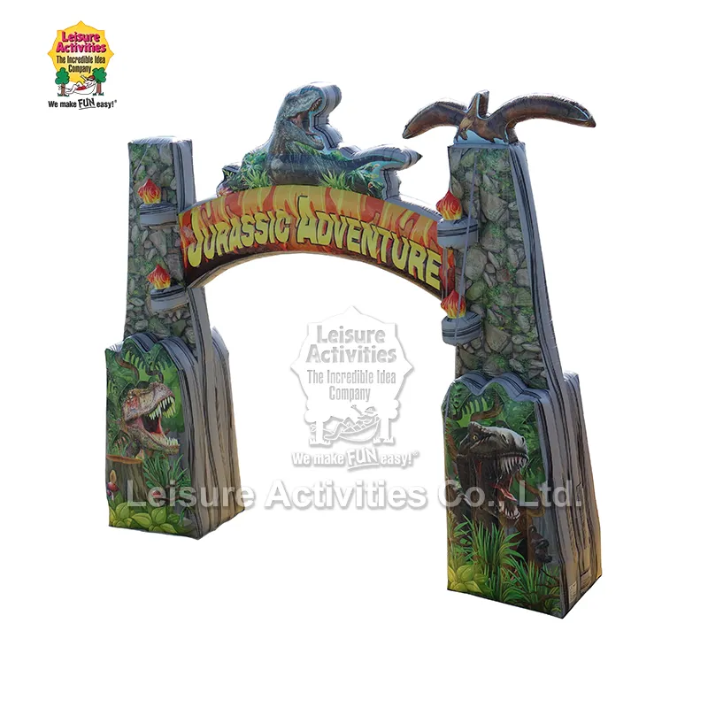 Φουσκωτό Jurassic Adventure Arch